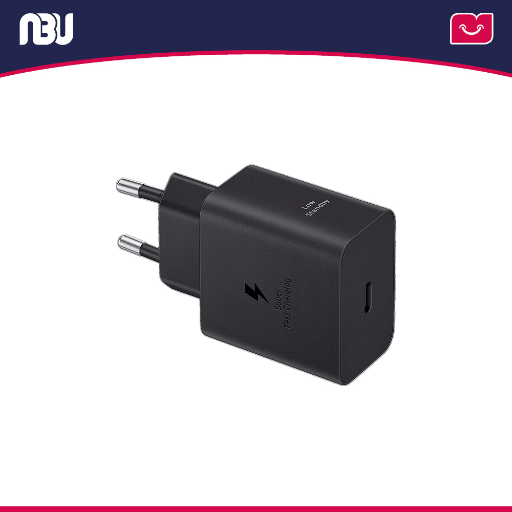 شارژر دیواری سامسونگ 45  وات  2 پین به همراه کابل 1.8 متری مدل EP-T4511 Low Standby