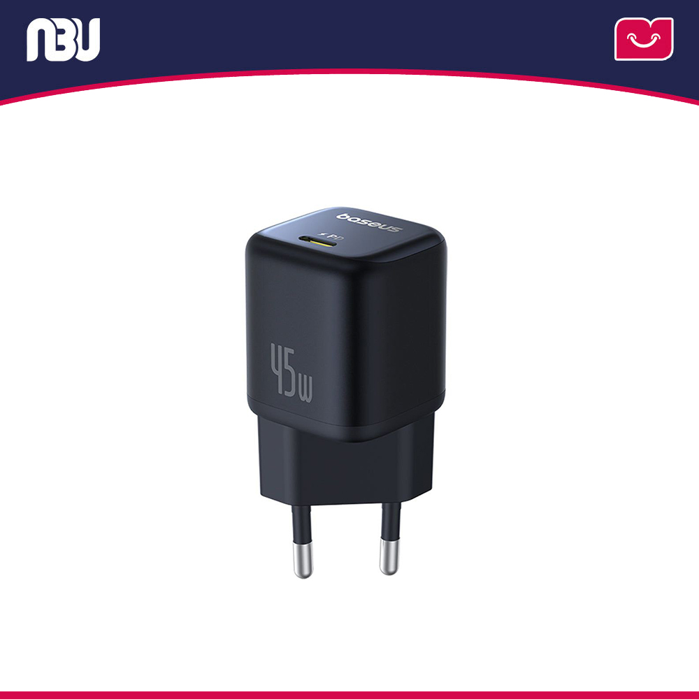 شارژر دیواری 45 وات بیسوسP10176800123-00 مدل PicoGo GaN 45W