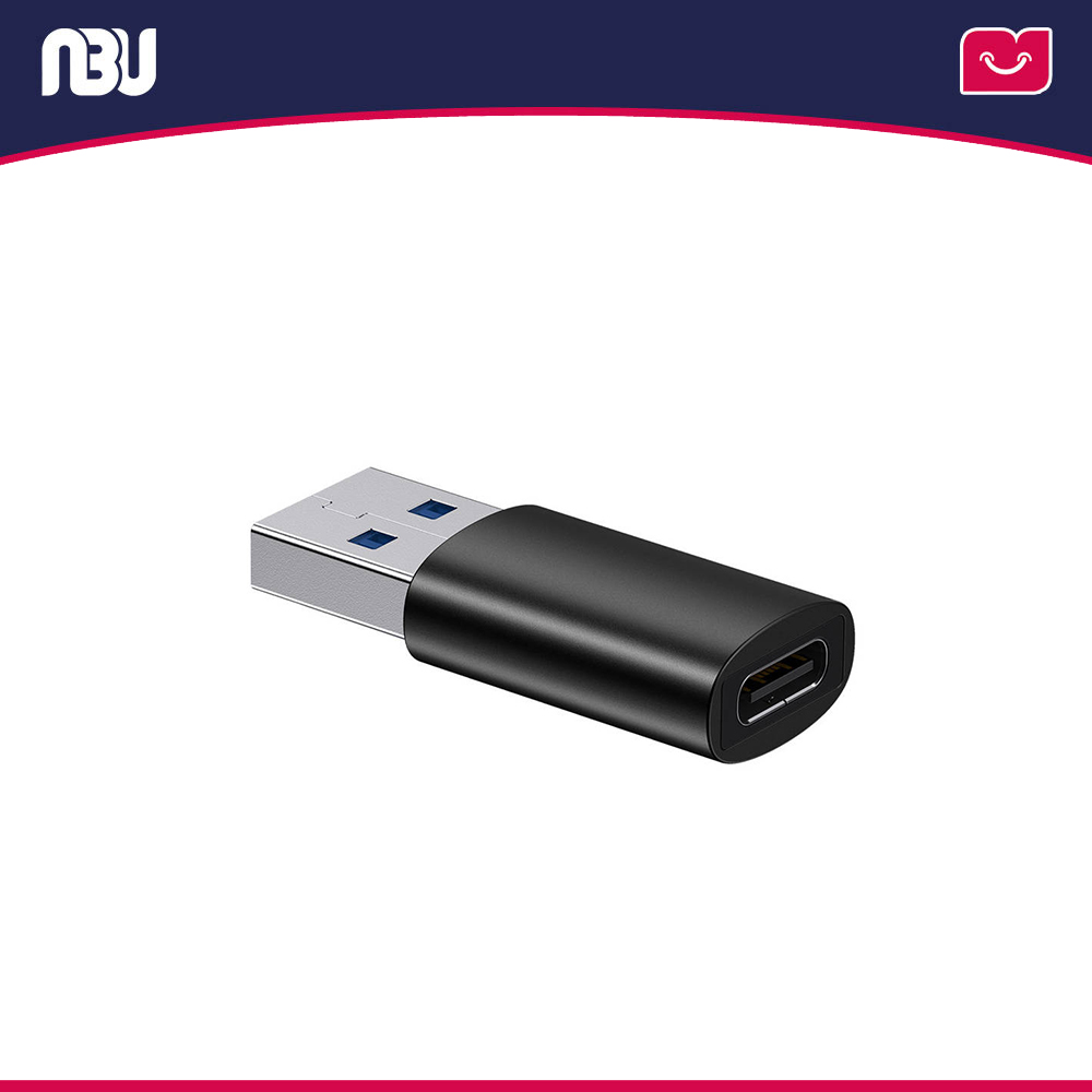 مبدل USB 3.1 به USB-C بیسوس ZJJQ000101 مدلMini OTG Adaptor