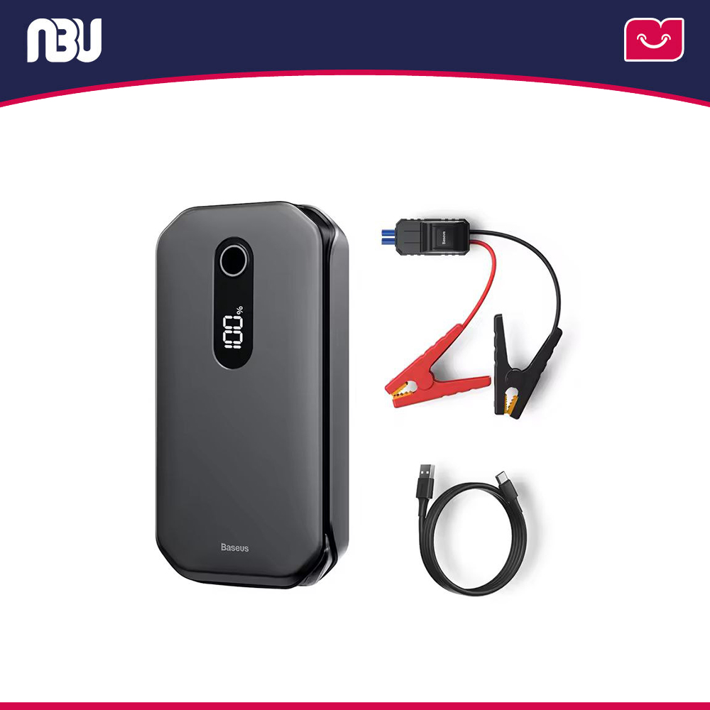 پاوربانک و جامپ استارتر خودرو بیسوس مدل CRJS03-01