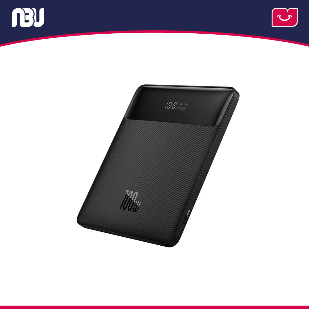 پاوربانک20000 میلی آمپر بیسوس مدل  PPBL000201 100W