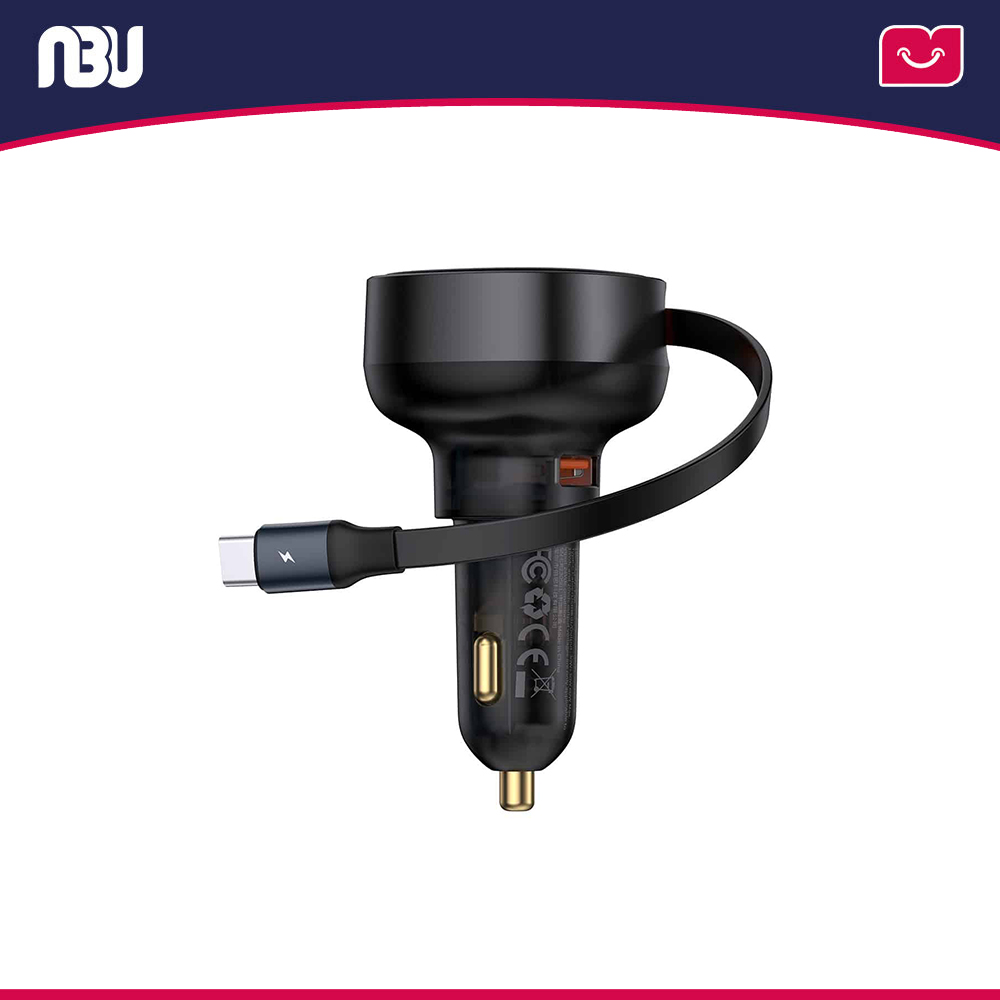 شارژر فندکی بیسوس  60 وات  مدلc00057800111-00