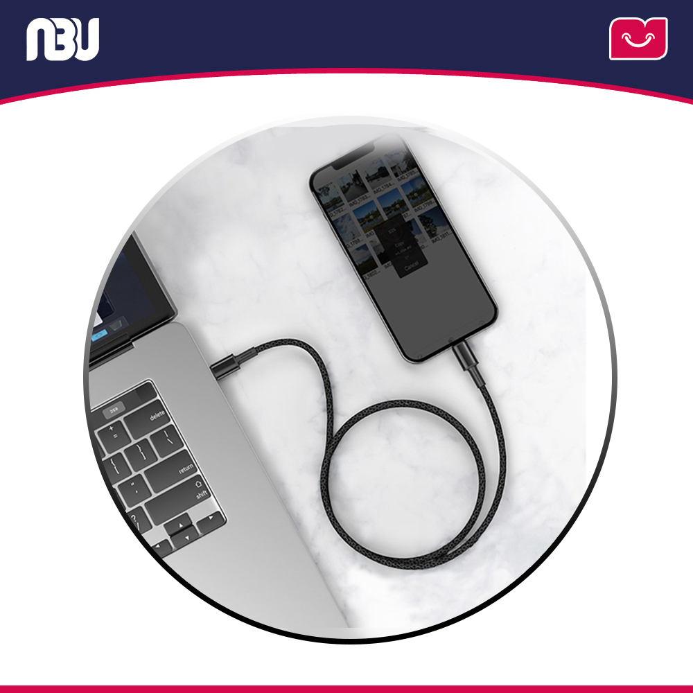کابل تبدیل USB-C به لایتنینگ طول 2متر بیسوس مدل CATLGD-A01