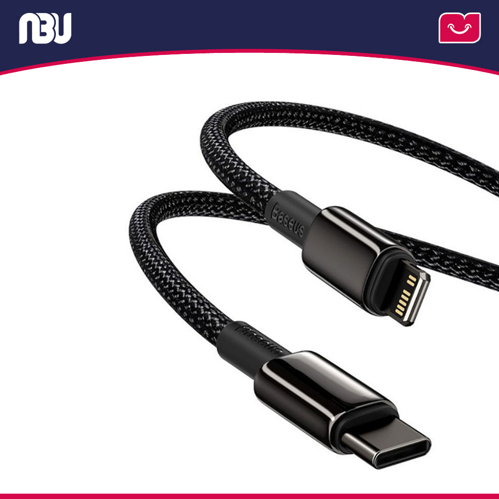 کابل تبدیل USB-C به لایتنینگ باسئوس طول 2 متر مدل CATLWJ-A01