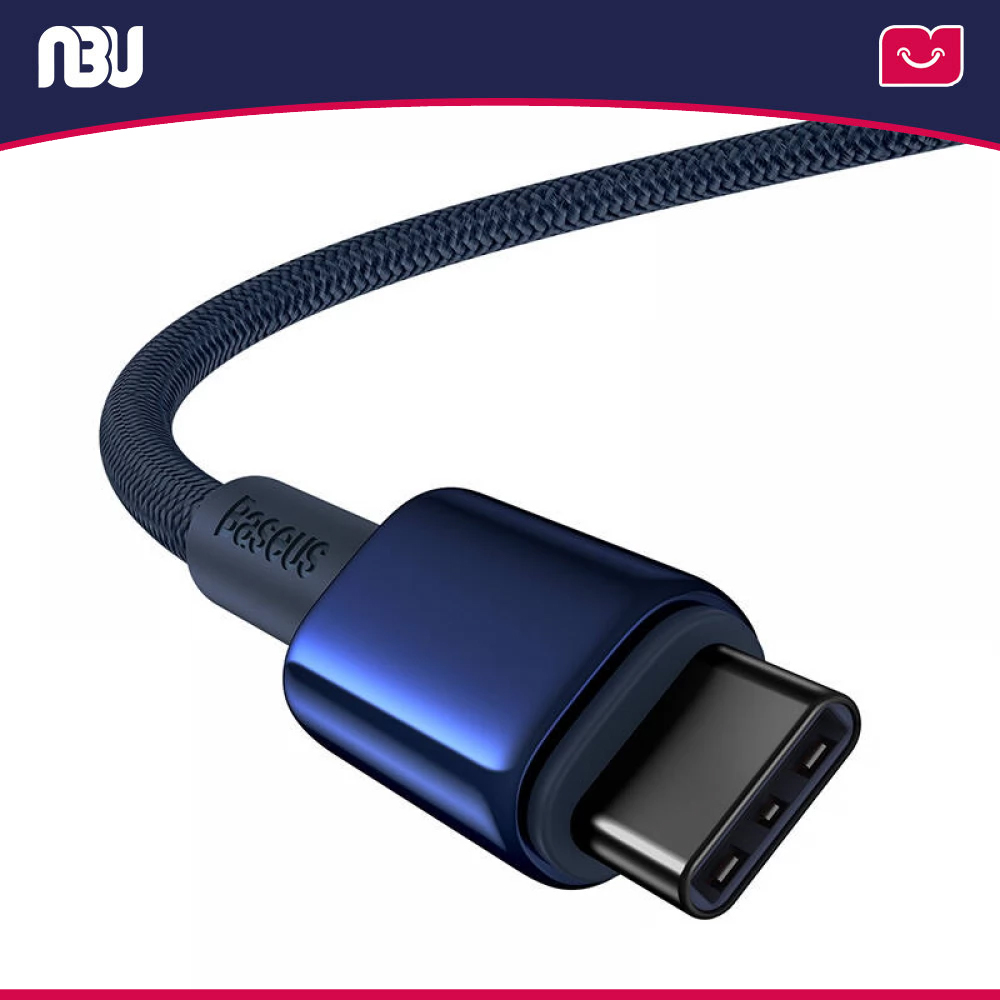 کابل تایپ سی به تایپ سی100 وات طول 2متر بیسوس مدلP10319800321-04
