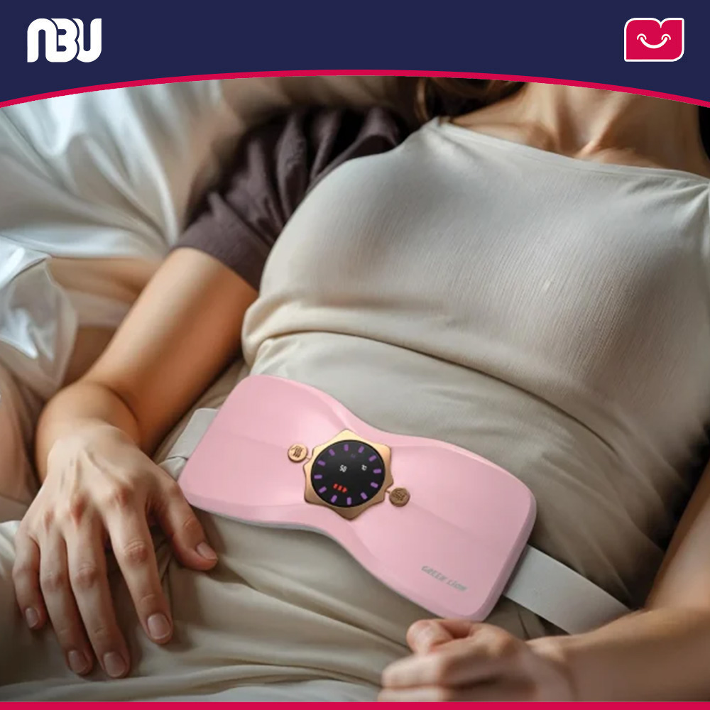 ﻣﺎﺳﺎژور ﻗﺎعدگی ﮔﺮﯾﻦ ﻻﯾﻦ Flora Heat Menstrual heating Pad 