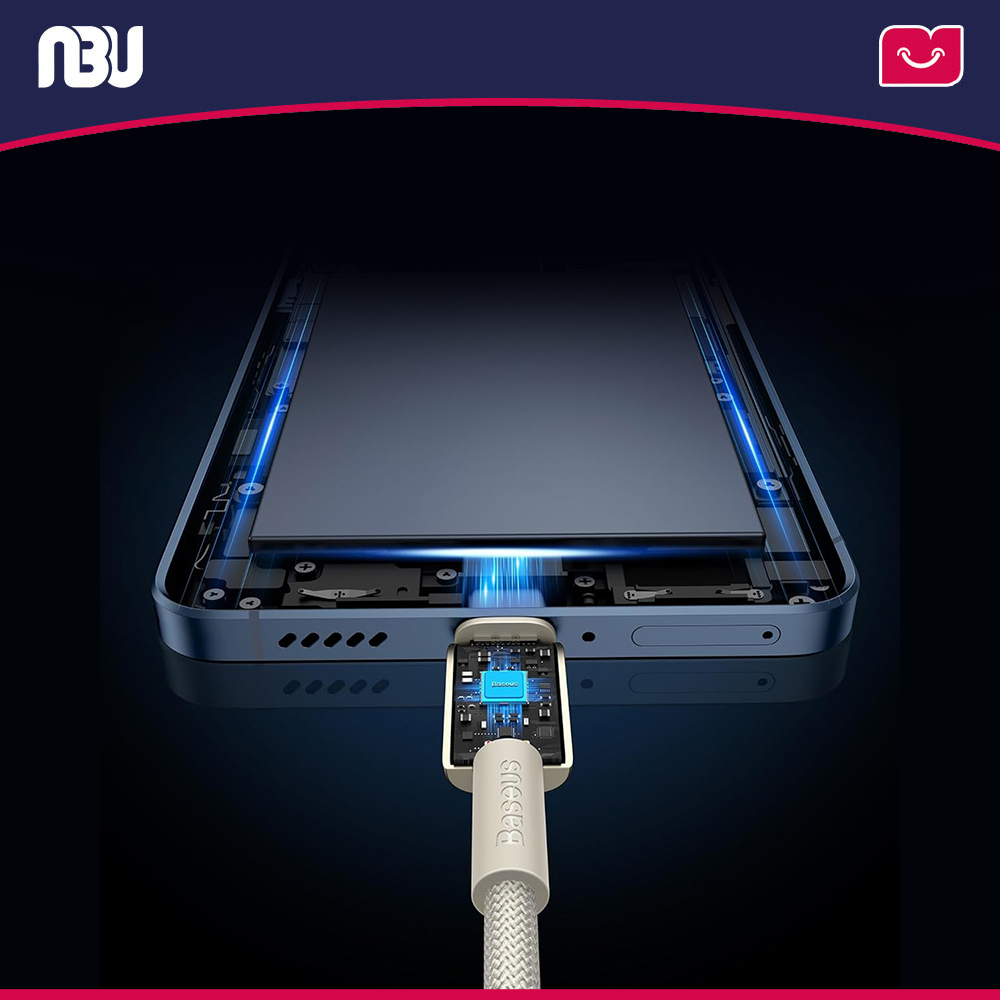 کابل شارژ سریع بیسوس100وات مدلP10319800G21-00