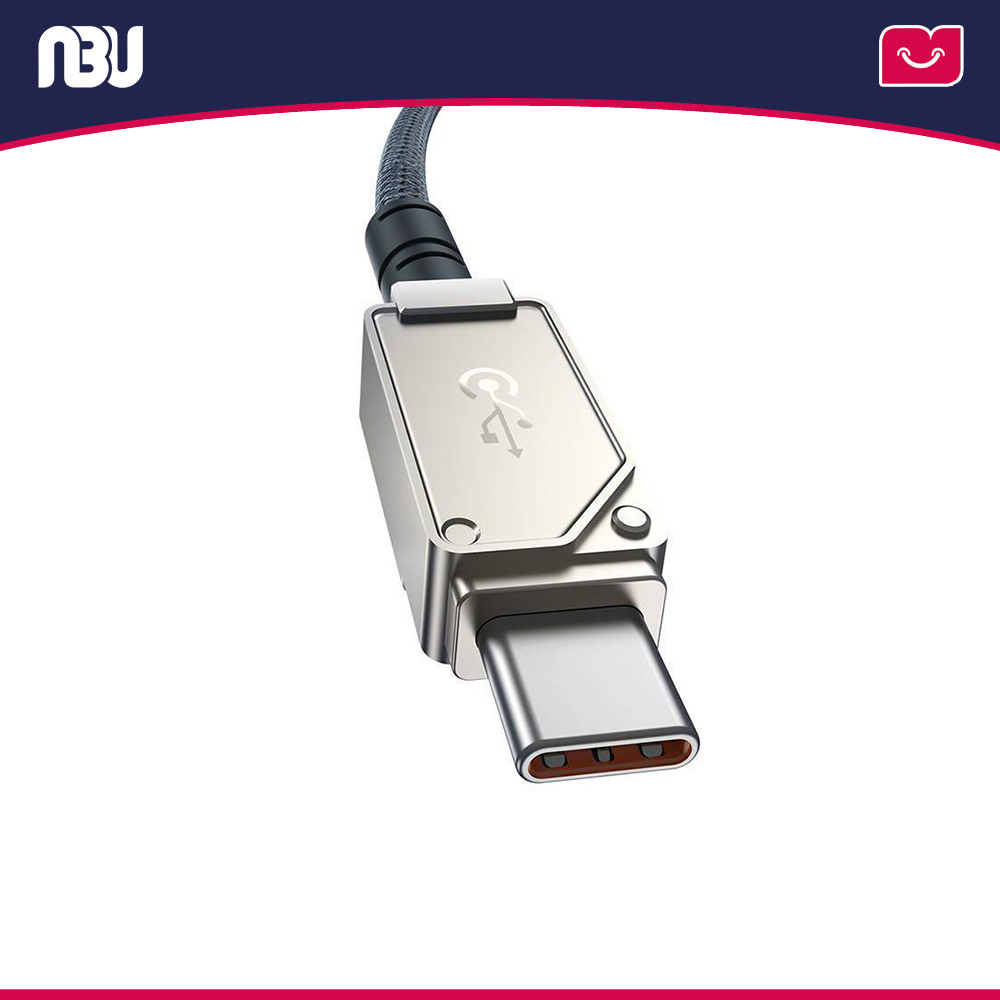 کابل تبدیل USB-C به لایتنینگ طول 1 متر  بیسوس مدل P10355803221-00