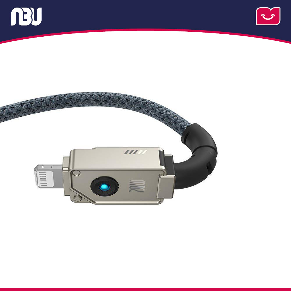 کابل تبدیل USB-C به لایتنینگ طول 1 متر  بیسوس مدل P10355803221-00
