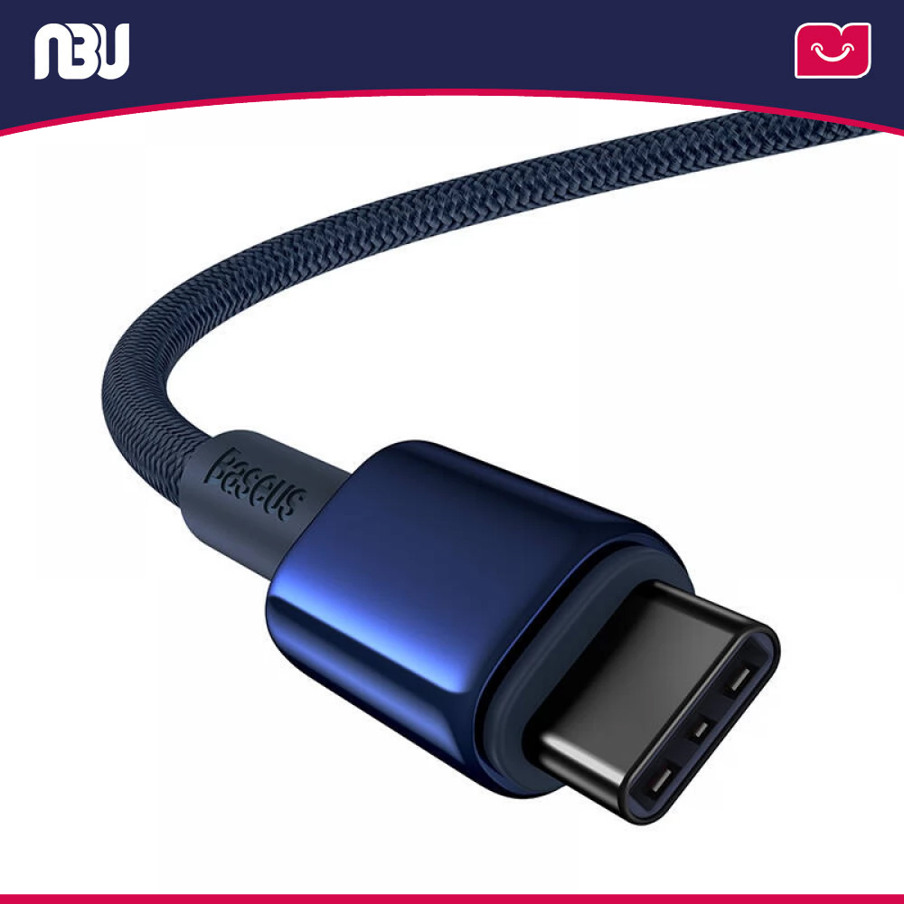 کابل تایپ سی به تایپ سی بیسوس 100 وات 1 متری مدل P10319800321-03