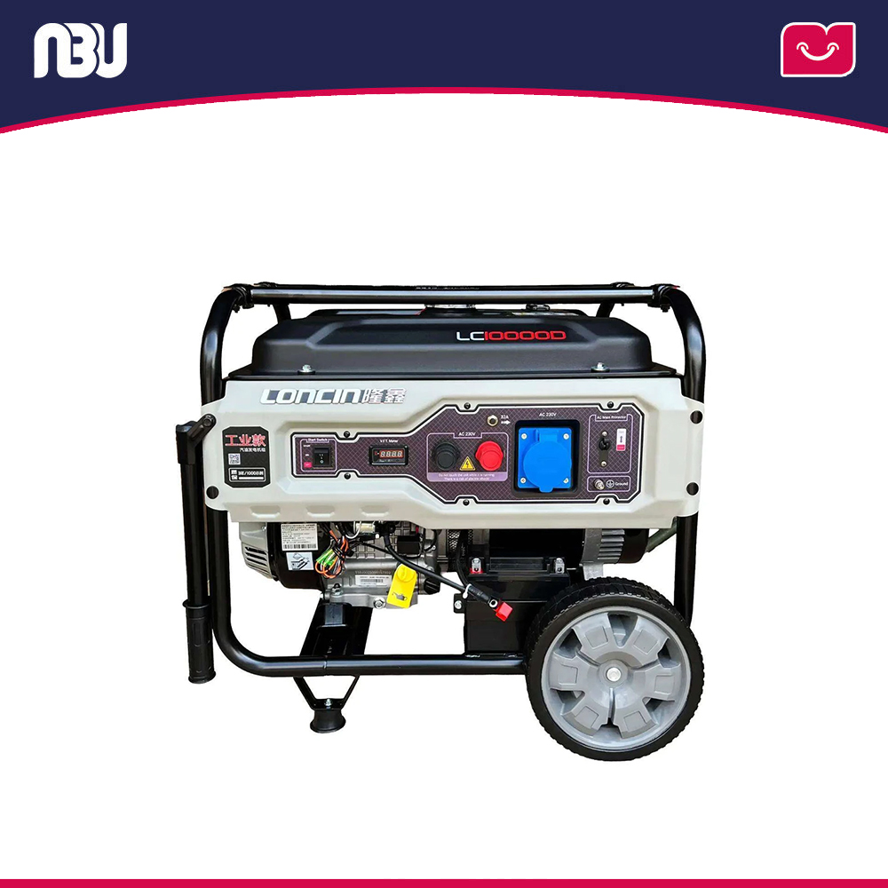 موتور برق بنزینی تک فاز 8.0 کیلووات لانسین مدل LC10000D-SWHITE
