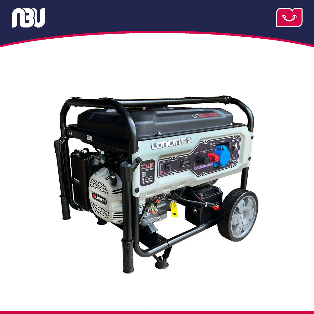  موتور برق بنزینی تک فاز 8.0 کیلووات لانسین مدل LC10000D-SWHITE