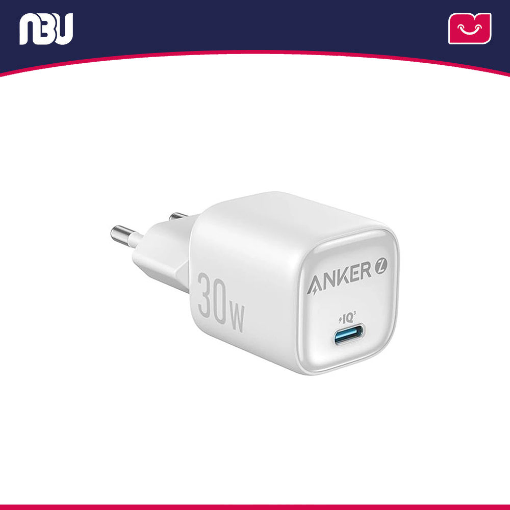 شارژردیواری 30 وات دو پین انکر مدل Zolo A2698
