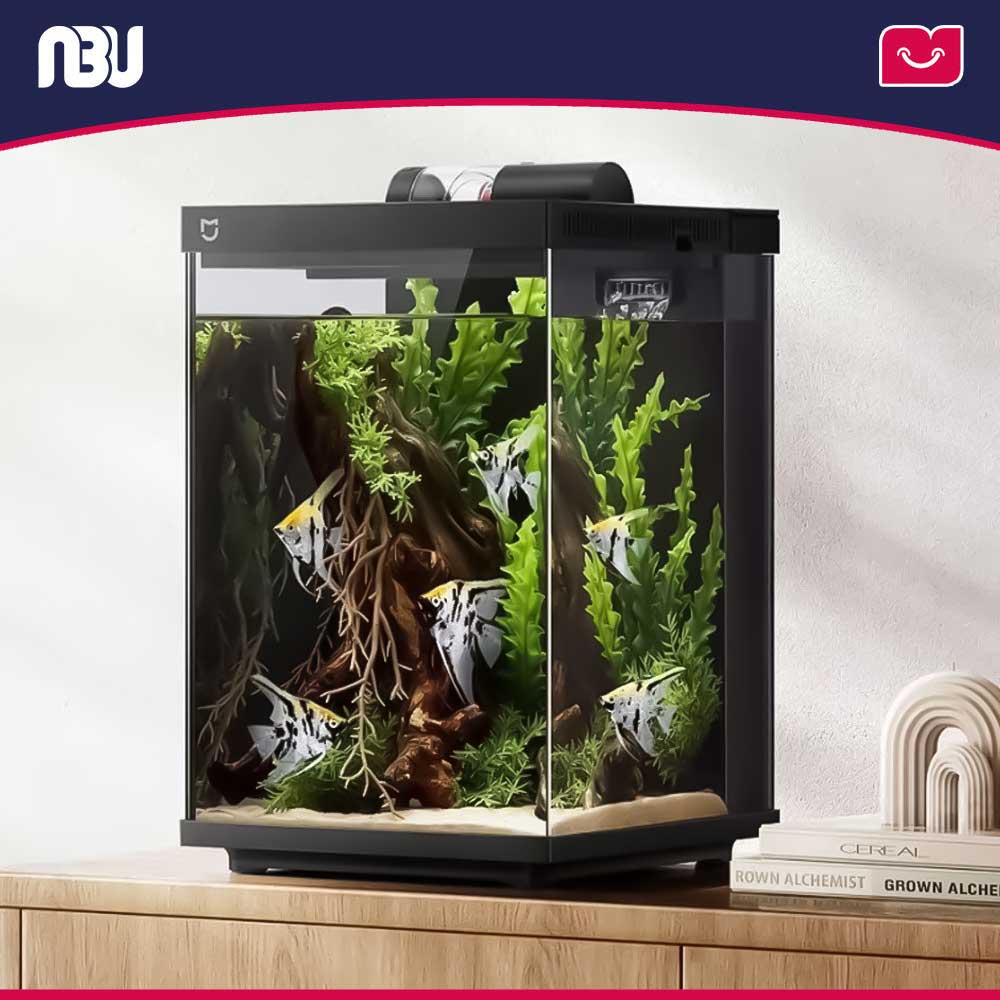 آکواریوم هوشمند شیائومی میجیا ظرفیت 10 لیتر مدل Smart Desktop Fish Tank Aquarium 10L MYG200