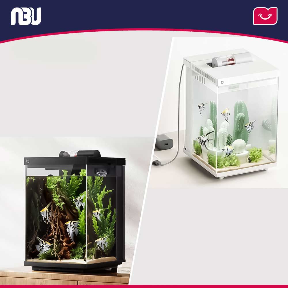 آکواریوم هوشمند شیائومی میجیا ظرفیت 10 لیتر مدل Smart Desktop Fish Tank Aquarium 10L MYG200