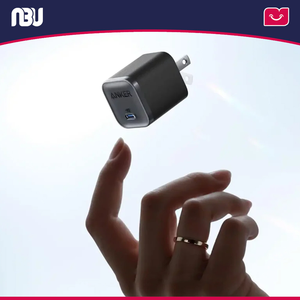 شارژر دیواری نانو 45 وات انکر دو پین چین مدل A2692 