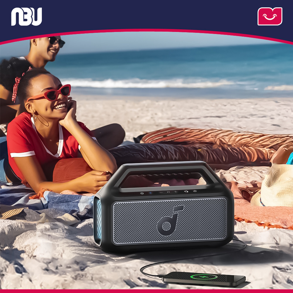 اسپیکر بلوتوثی قابل حمل انکر مدل Soundcore Boom 2 SE A3148