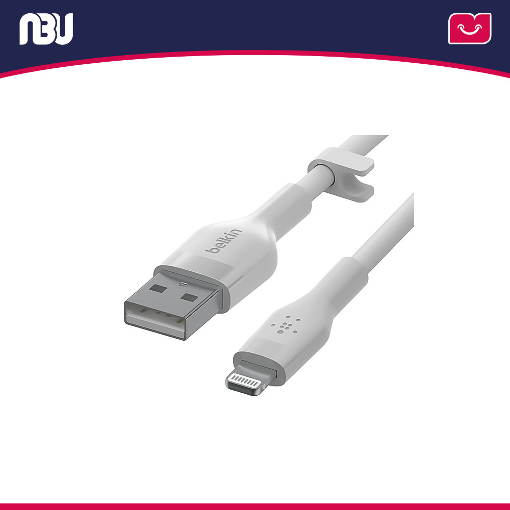 کابل تبدیل USB-A به لایتنینگ بلکین مدل CAA008bt طول 1 متر