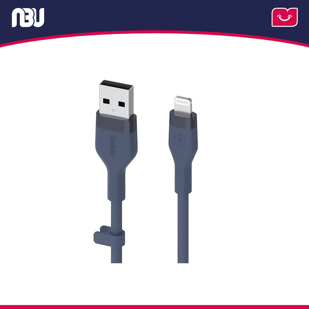 کابل تبدیل USB-A به لایتنینگ بلکین مدل CAA008bt طول 1 متر