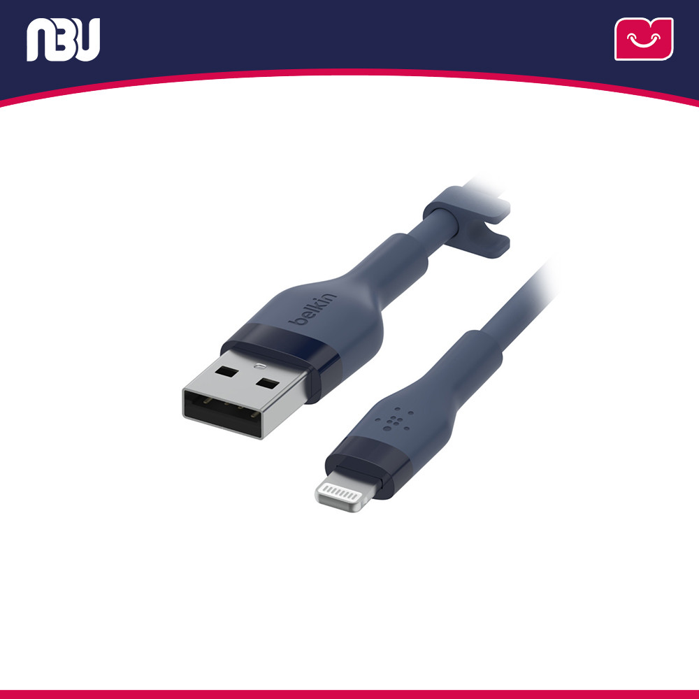 کابل تبدیل USB-A به لایتنینگ بلکین مدل CAA008bt طول 1 متر