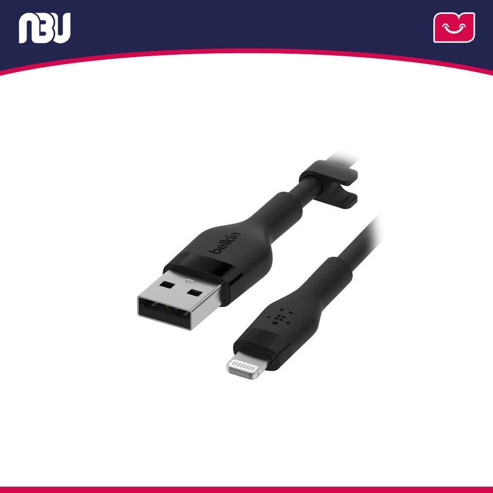کابل تبدیل USB-A به لایتنینگ بلکین مدل CAA008bt طول 1 متر