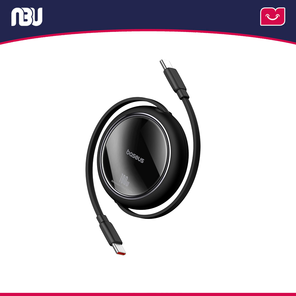 کابل تبدیل 100وات USB-C بیسوس طول 1متر مدل Free2 drawe Mini کدP10364500111-00 شناسه 647537