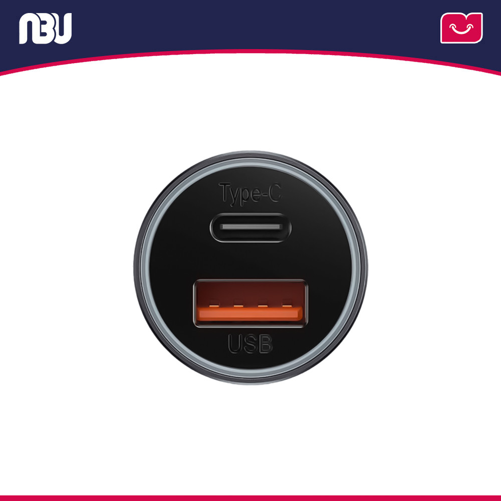 شارژر فندکی 60 وات بیسوس مدل CGJM000113 Golden Contractor