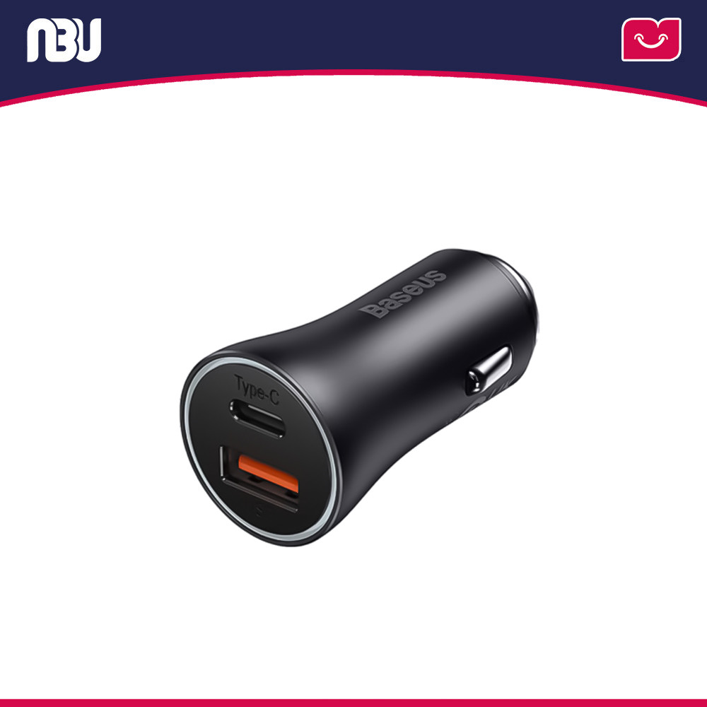 شارژر فندکی 60 وات بیسوس مدل CGJM000113 Golden Contractor