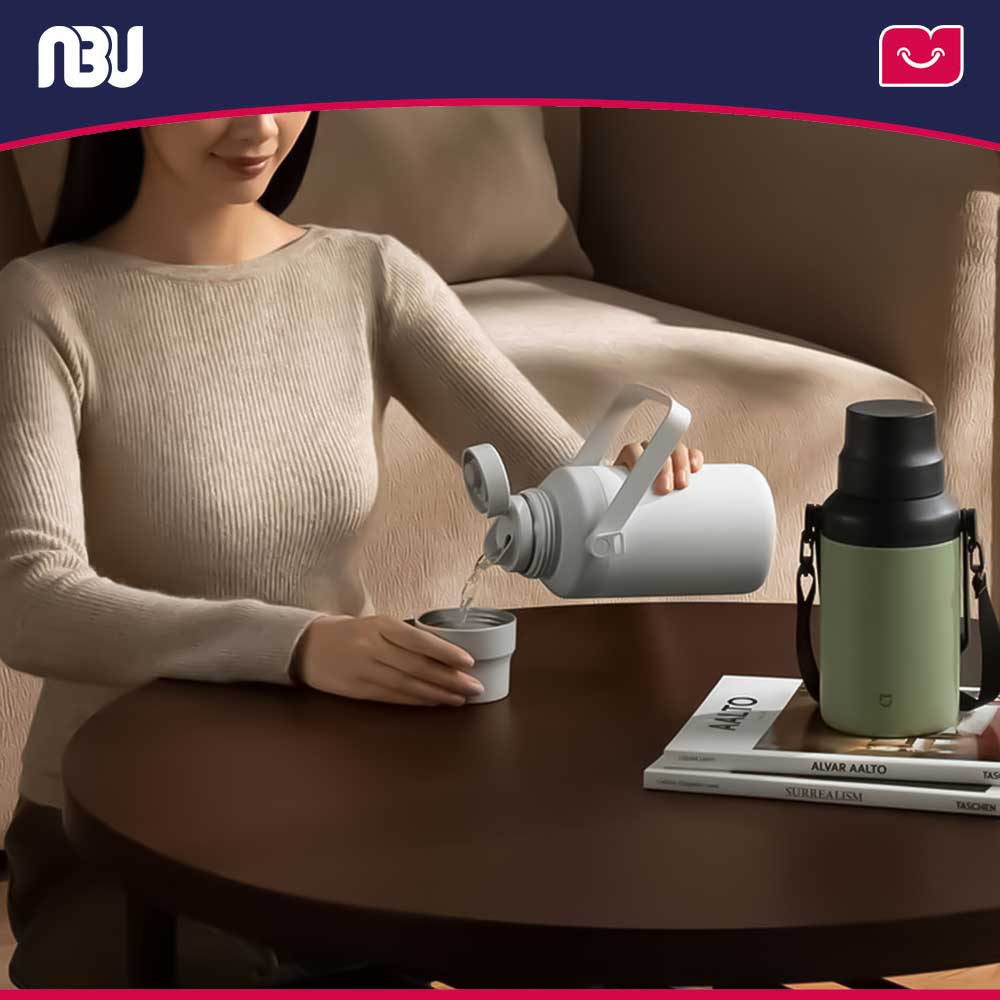 فلاسک 1 لیتری شیائومی میجیا مدل Big Belly Thermos Cup MJDDB01PL