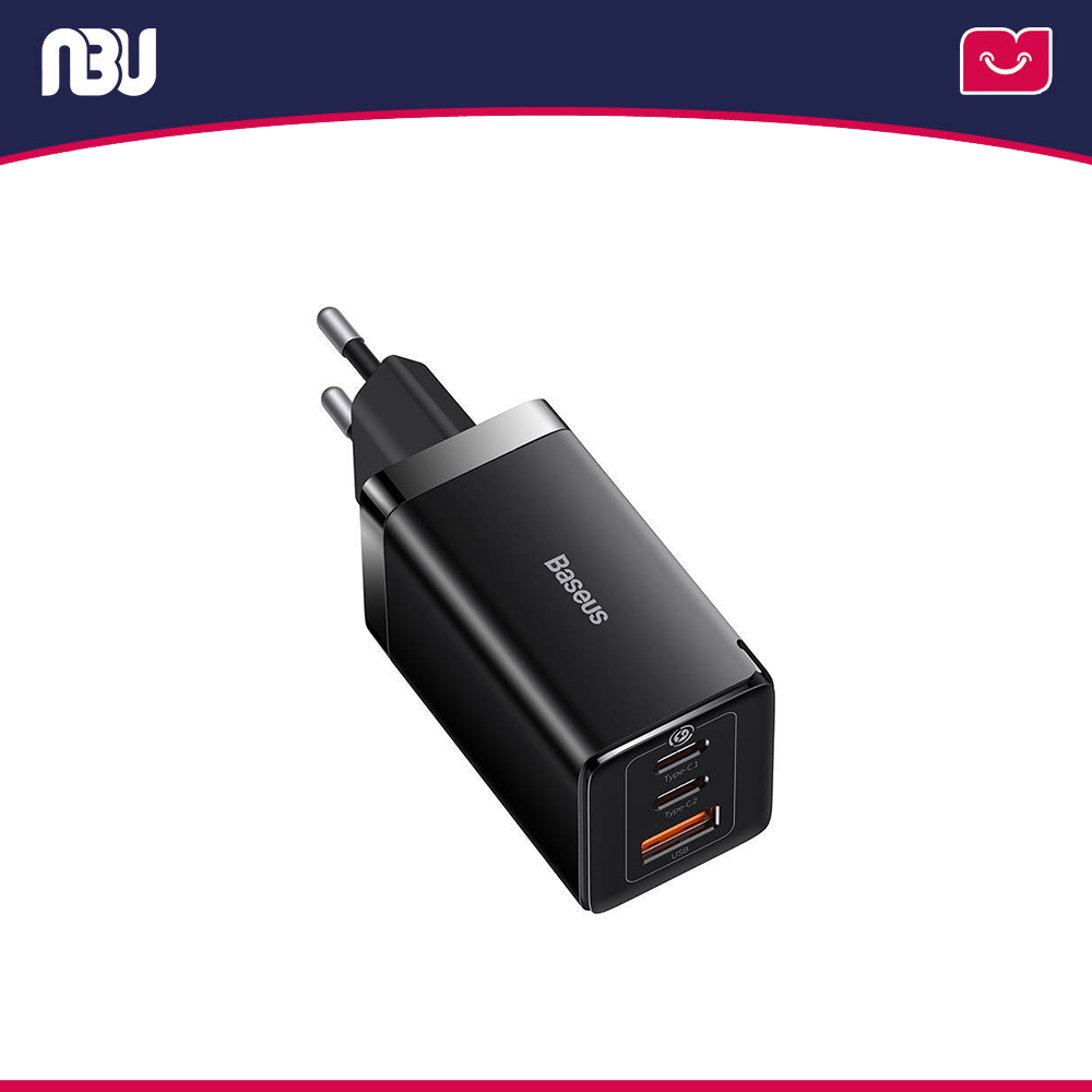 شارژر دیواری  فست شارژ 65 وات بیسوسCCGP120201 مدل GaN5 Pro