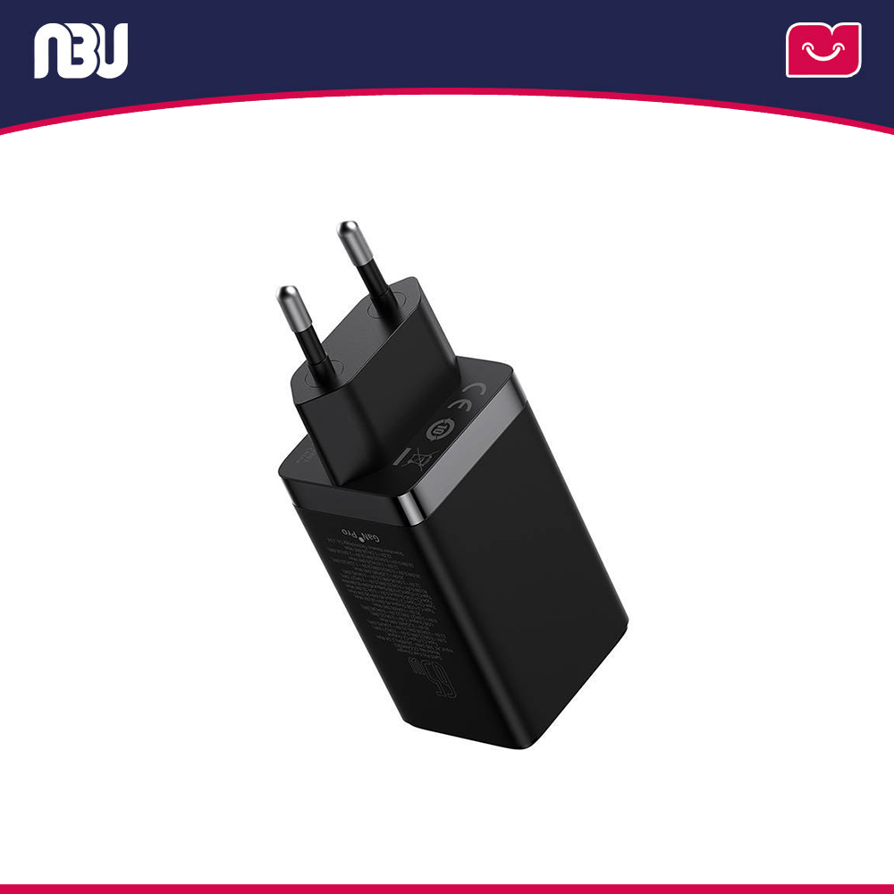 شارژر دیواری  فست شارژ 65 وات بیسوسCCGP120201 مدل GaN5 Pro