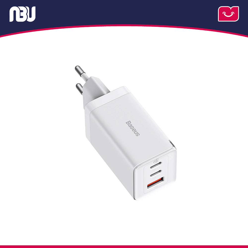 شارژر دیواری  فست شارژ 65 وات بیسوسCCGP120201 مدل GaN5 Pro