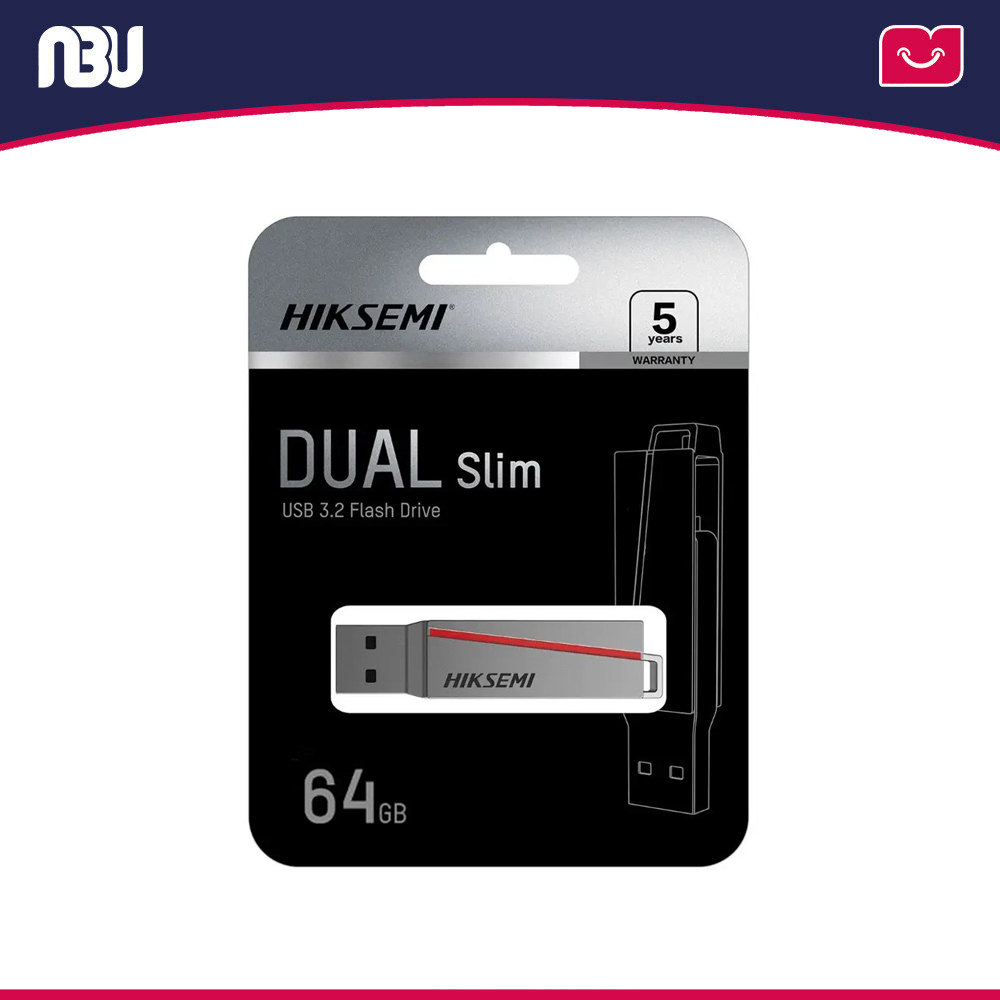 فلش مموری هایک سمی مدل E307C ظرفیت 64 گیگابایت USB 3.2