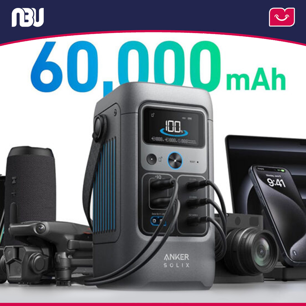 پاور استیشن 192 وات 60000 میلی آمپر انکر مدل SOLIX C200 A1727 