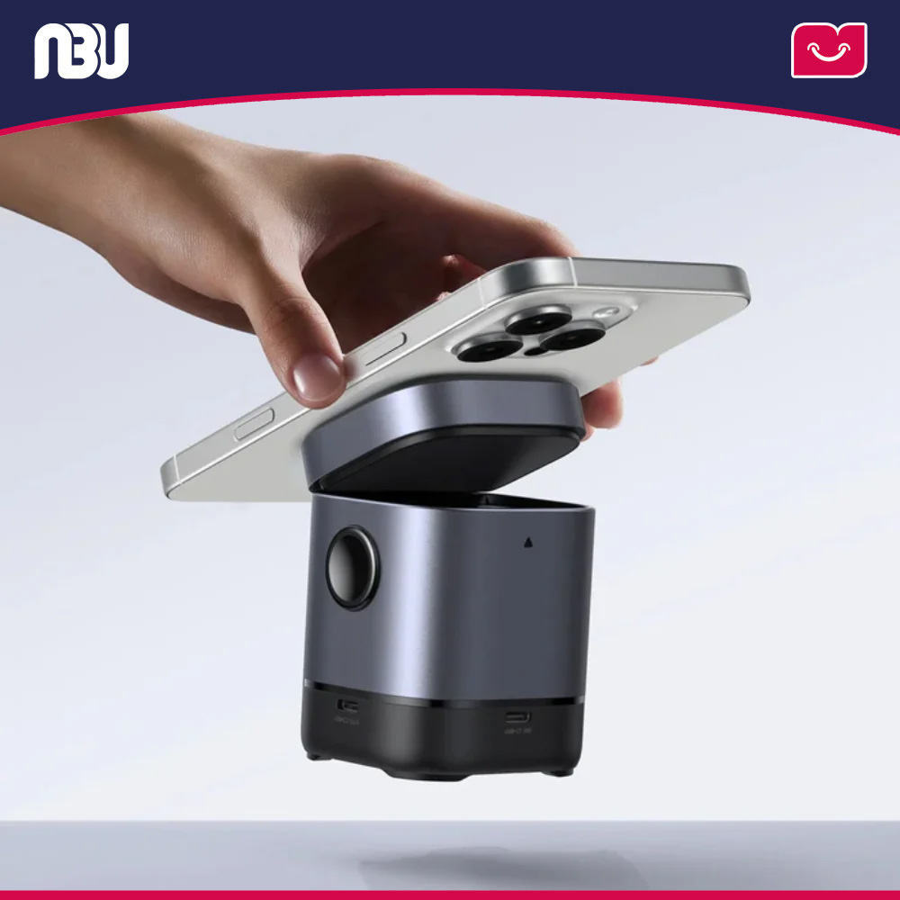 شارژر بی‌سیم مغناطیسی 2 در 1 سری UNO یوگرین با فناوری Qi2 یوگرین مدل W709