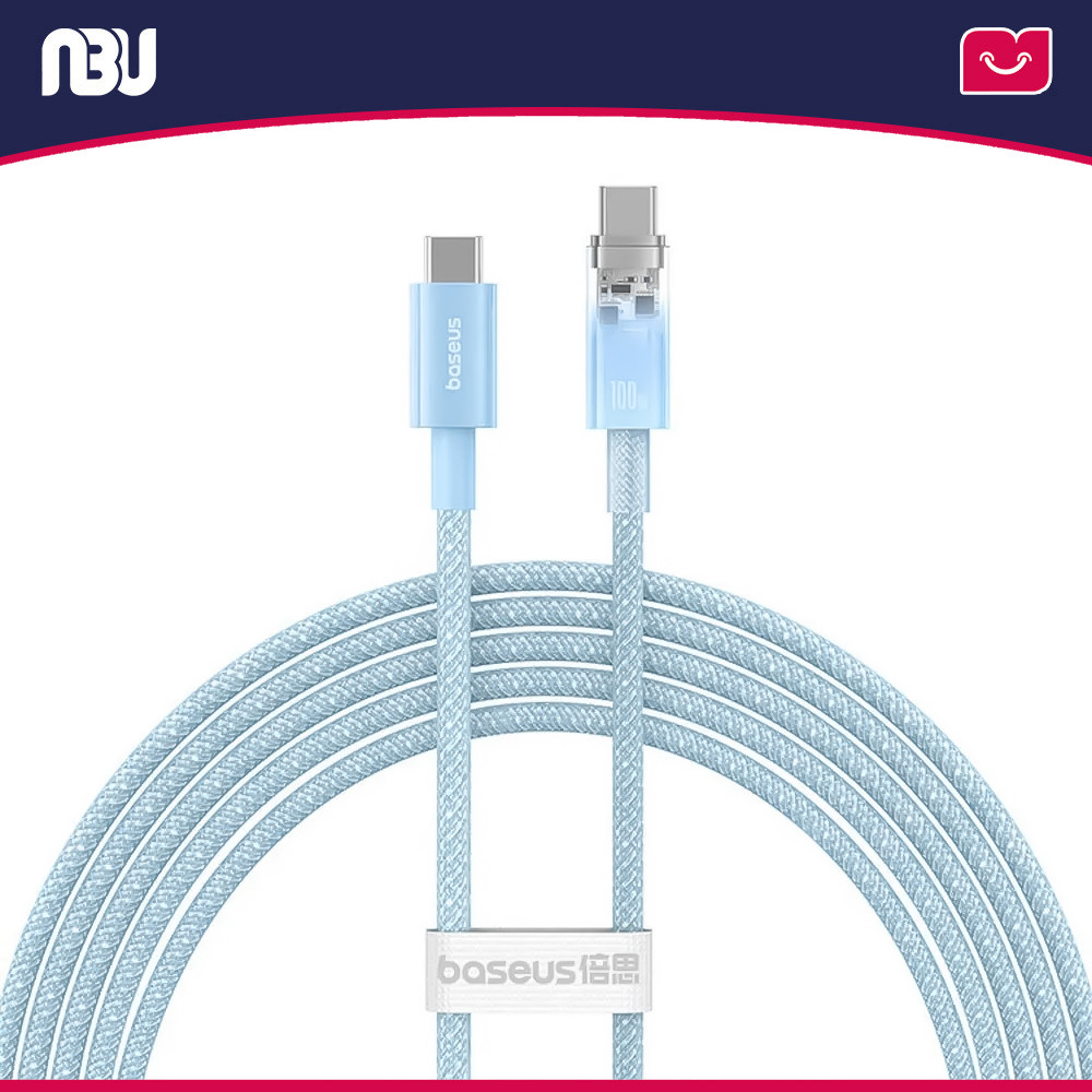 کابل تبدیل USB-C به USB-C بیسوس به طول 2 متر مدلExplorer Series کد P10319703311-01 شناسه 642877 