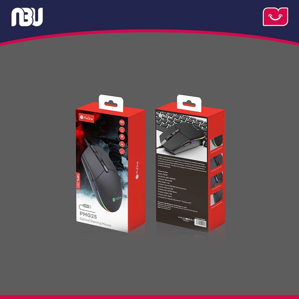 ماوس گیمینگ پرووان مدل PMG 25