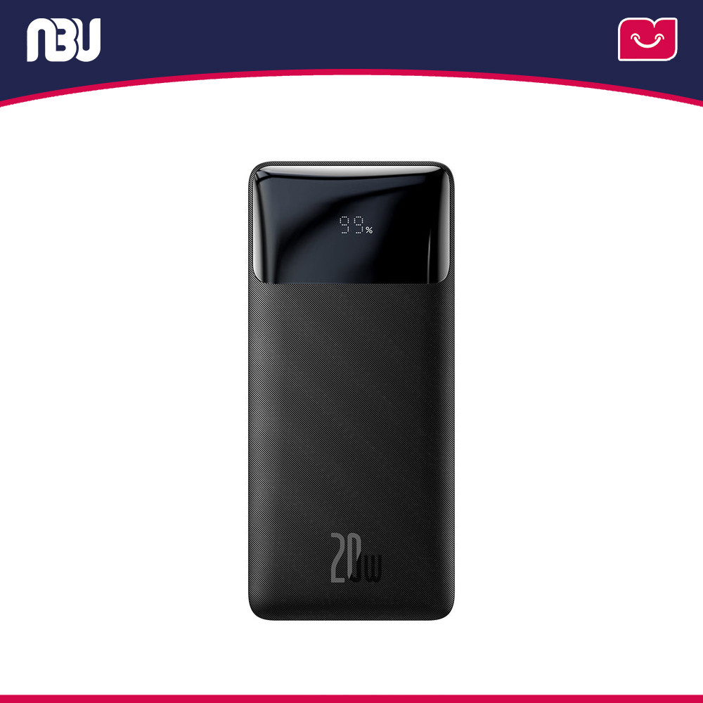 پاوربانک 30000 میلی آمپر 20 وات باسئوس مدل PPBD050402 Bipow Display OE