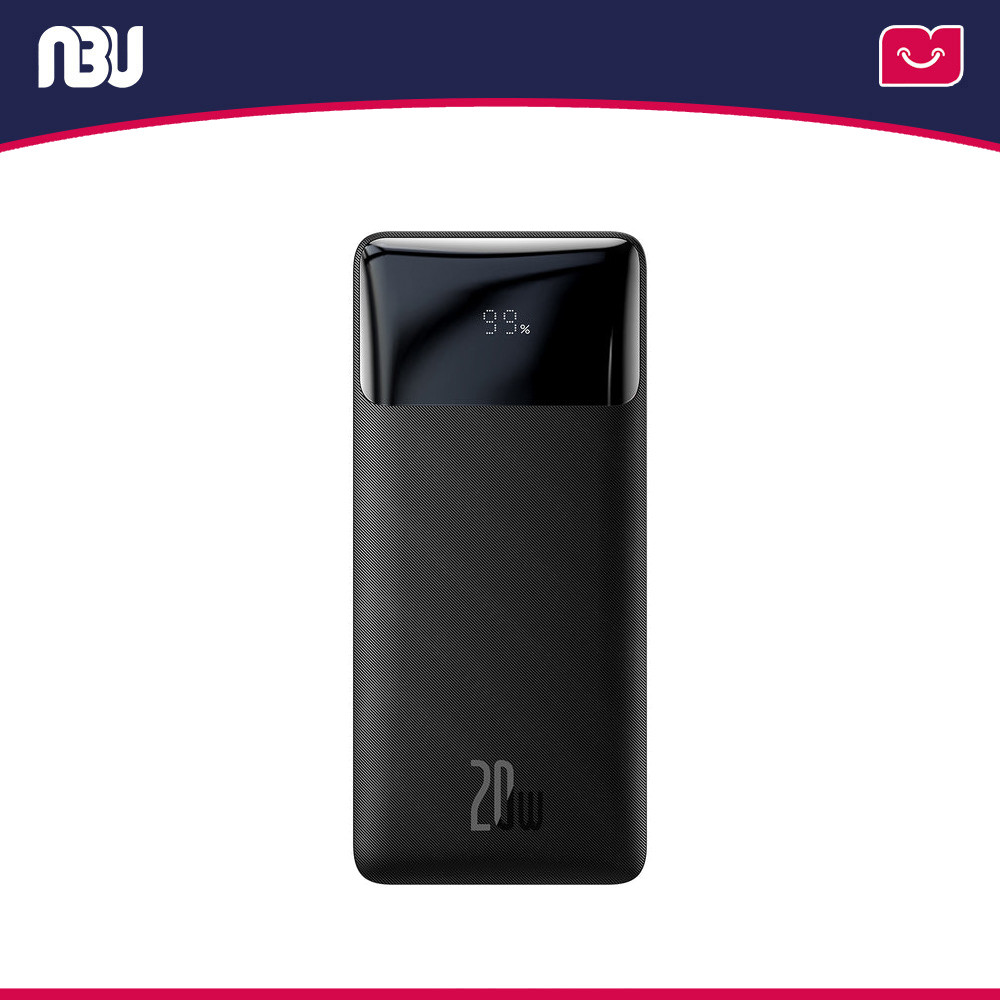 پاوربانک 30000 میلی آمپر 20 وات باسئوس مدل PPBD050402 Bipow Display OE