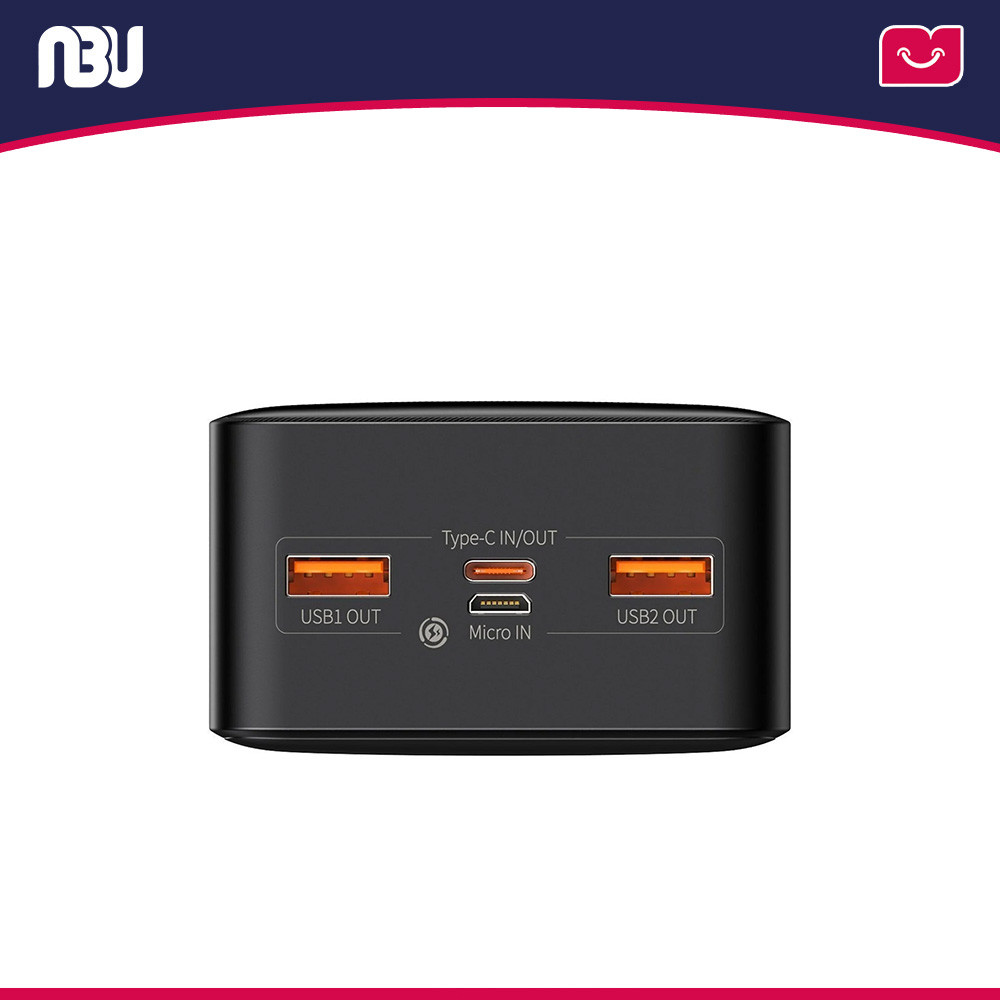 پاوربانک 30000 میلی آمپر 20 وات بیسوس مدل  Bipow Display OE کدPPBD050401 شناسه 618278