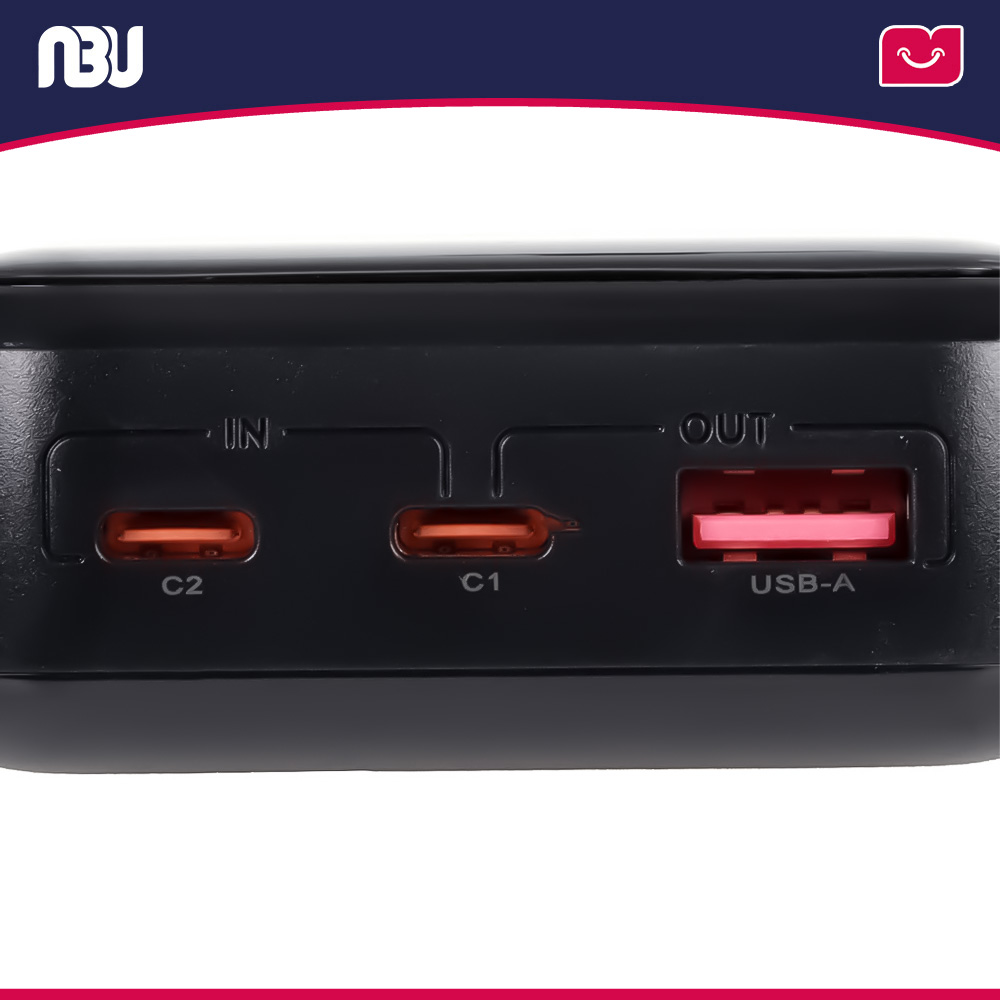 پاوربانک ریورسانگ  20000 میلی‌ آمپر65 وات مدل Phantom 65 Pro PB103