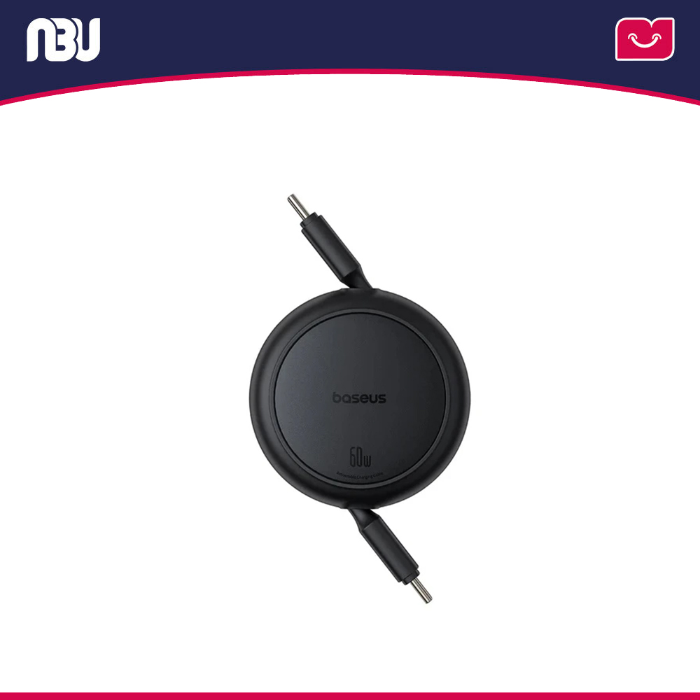 کابل تبدیل USB-C بیسوس  طول 1 مترمدل Free2Pull Mini کد  P10364500111-01 شناسه 657505