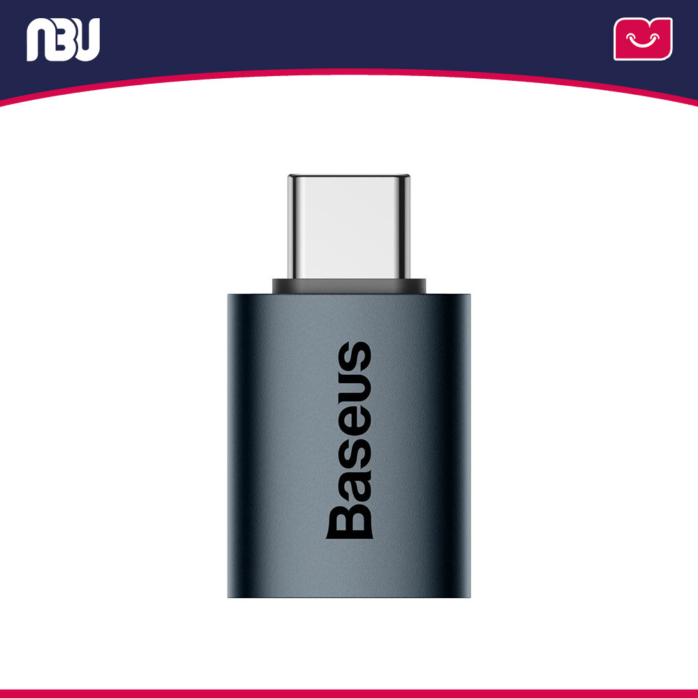 مبدل Type-C به USB-A بیسوس مدل Ingenuity Series کد ZJJQ000003 شناسه 605650