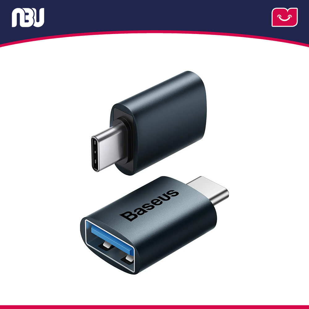 مبدل Type-C به USB-A بیسوس مدل Ingenuity Series کد ZJJQ000003 شناسه 605650