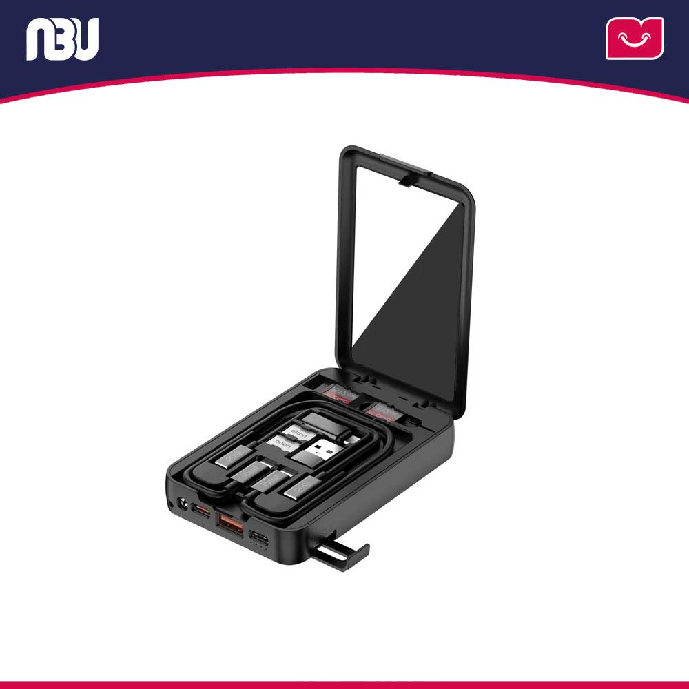 جعبه پاوربانک چند منظوره 12در1با قابلیت شارژ سریع 10000 میلی آمپر بودی مدل PB515KB 