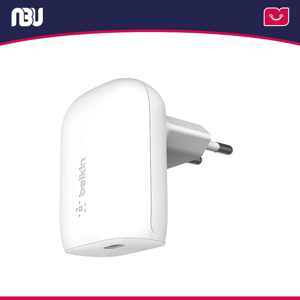 شارژر دیواری 30  وات USB-C بلکین مدل WCH001vf