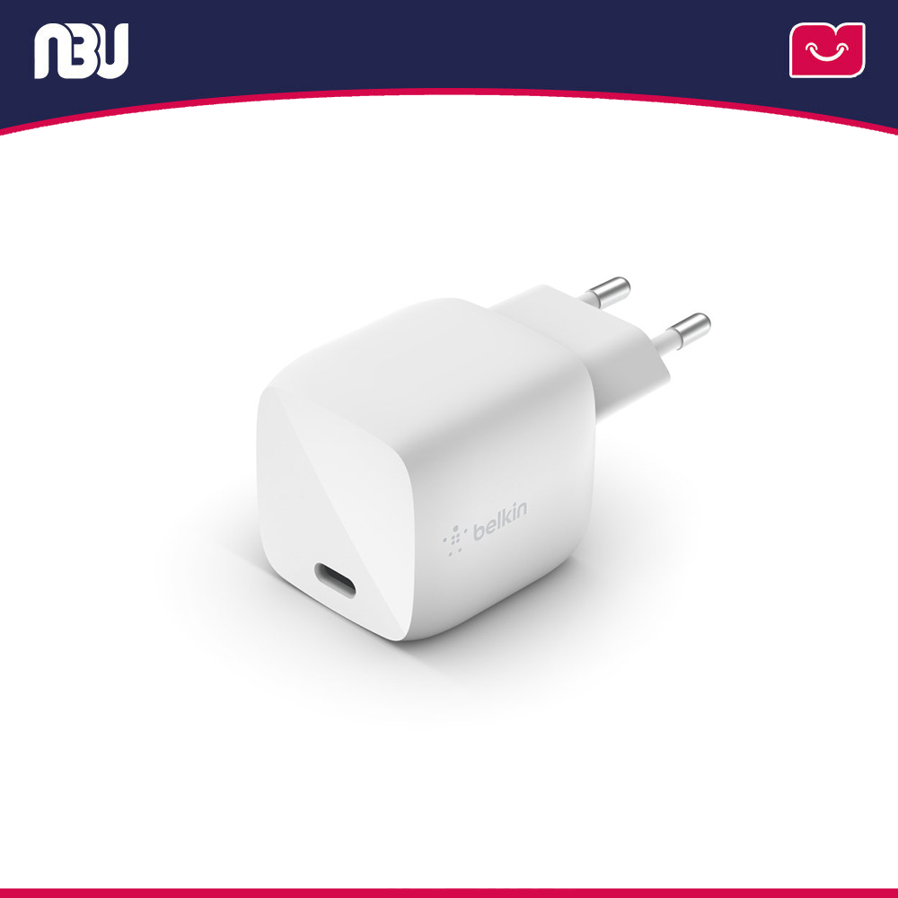 شارژر دیواری 30 وات USB-C بلکین مدل WCH001vf