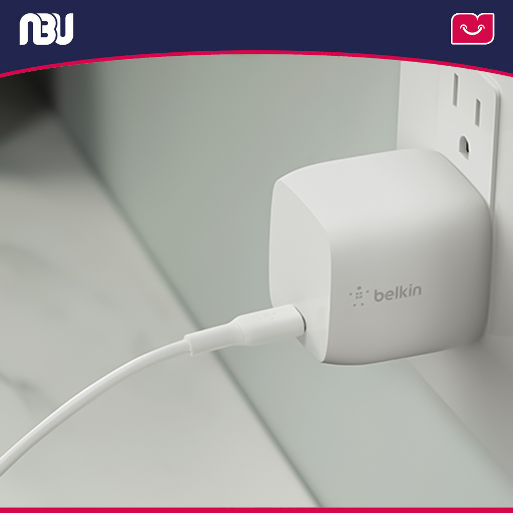 شارژر دیواری 30 وات USB-C بلکین مدل WCH001vf