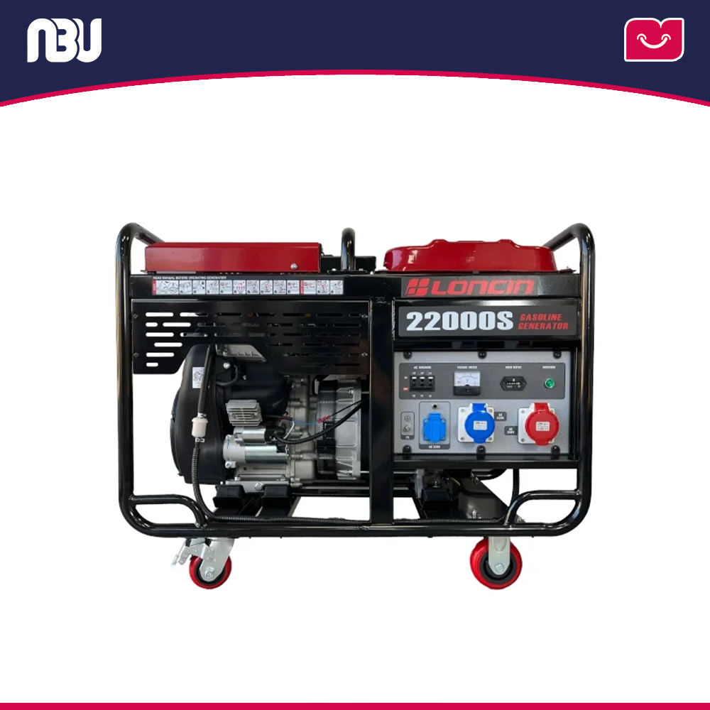 موتور برق بنزینی تک فاز 16.5 کیلووات لانسین مدل LC22000