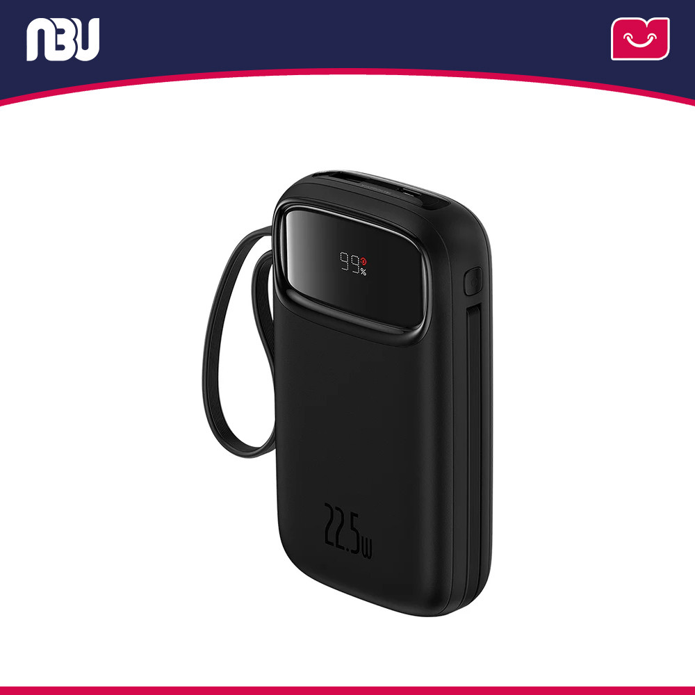 پاوربانک 10000 میلی آمپر 22.5 وات بیسوس مدل Qpow2 کد P10055003113-00 شناسه636296